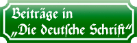 Beiträge in Die deutsche Schrift